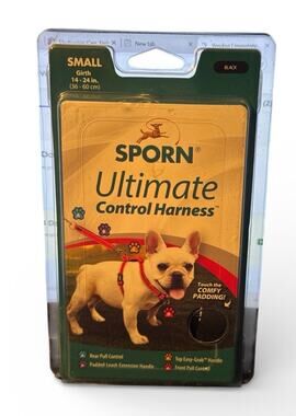 2 Sporn Ultimate Control Harness Black Small Girth 14-24 inches 2 for 1